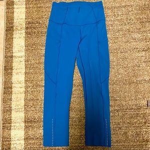 Lululemon Fast and Free Crop Size 2